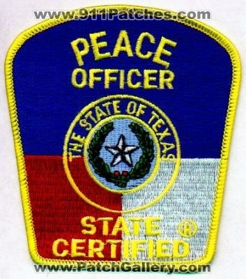 Texas Police Officer
Thanks to EmblemAndPatchSales.com for this scan.
