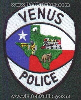 Venus Police
Thanks to EmblemAndPatchSales.com for this scan.
Keywords: texas