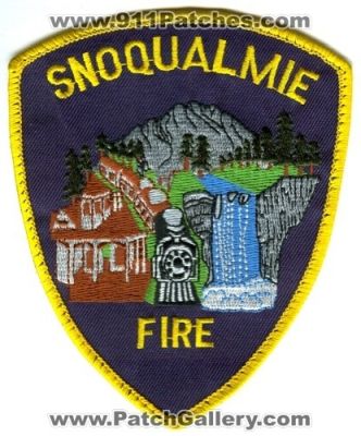 Snoqualmie Fire Department Patch (Washington)
Scan By: PatchGallery.com
Keywords: dept.