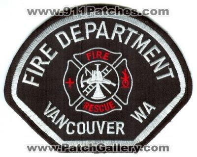 Vancouver Fire Department (Washington)
Scan By: PatchGallery.com
Keywords: rescue dept.