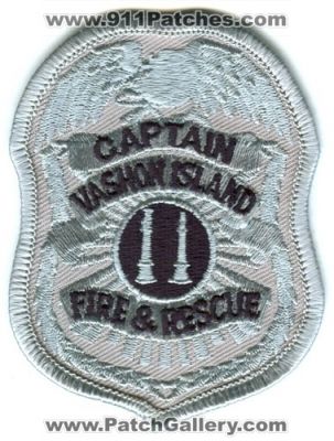 Vashon Island Fire And Rescue Department Captain (Washington)
Scan By: PatchGallery.com
Keywords: & dept.