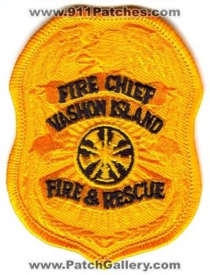 Vashon Island Fire And Rescue Department Chief (Washington)
Scan By: PatchGallery.com
Keywords: & dept.
