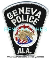 Geneva Police (Alabama)
Thanks to BensPatchCollection.com for this scan.
