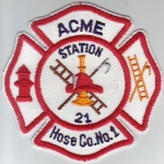 Acme Hose Co No 2 Station 21 (Pennsylvania)
Thanks to Dave Slade for this scan.
Keywords: fire company number