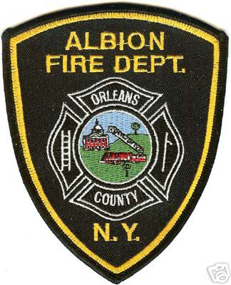 Albion Fire Dept
Thanks to Conch Creations for this scan.
County: Orleans
Keywords: new york department