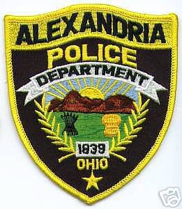 Alexandria Police Department (Ohio)
Thanks to apdsgt for this scan.
