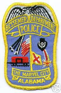 Bessemer Police Department (Alabama)
Thanks to apdsgt for this scan.
