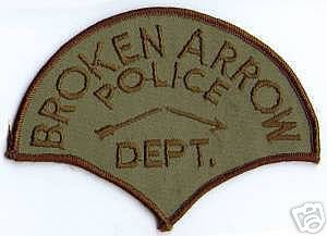 Broken Arrow Police Dept
Thanks to apdsgt for this scan.
Keywords: oklahoma department