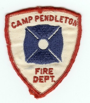 Camp Pendleton Fire Dept
Thanks to PaulsFirePatches.com for this scan.
Keywords: california department usmc marine corps