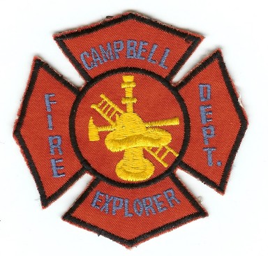 Campbell Fire Dept Explorer
Thanks to PaulsFirePatches.com for this scan.
Keywords: california department