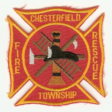 Chesterfield Township Fire Rescue
Thanks to PaulsFirePatches.com for this scan.
Keywords: michigan