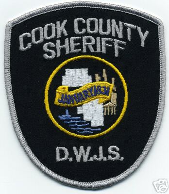 Cook County Sheriff D.W.J.S. (Illinois)
Thanks to Jason Bragg for this scan.
Keywords: dwjs