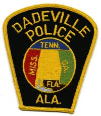 Dadeville Police (Alabama)
Thanks to BensPatchCollection.com for this scan.
