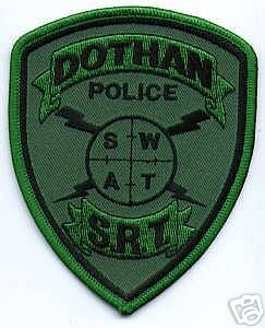 Dothan Police SWAT S.R.T. (Alabama)
Thanks to apdsgt for this scan.
Keywords: srt