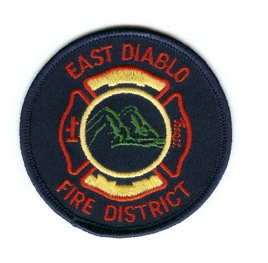 East Diablo Fire District
Thanks to PaulsFirePatches.com for this scan.
Keywords: california