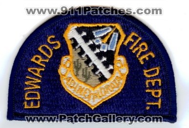 Edwards AFB Fire Department (California)
Thanks to PaulsFirePatches.com for this scan.
Keywords: air force base dept. usaf