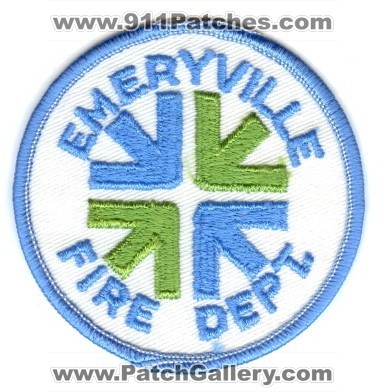 Emeryville Fire Department (California)
Thanks to PaulsFirePatches.com for this scan.
Keywords: dept.
