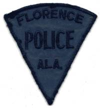 Florence Police (Alabama)
Thanks to BensPatchCollection.com for this scan.

