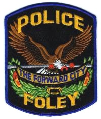 Foley Police (Alabama)
Thanks to BensPatchCollection.com for this scan.

