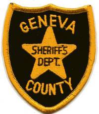 Geneva County Sheriff's Dept (Alabama)
Thanks to BensPatchCollection.com for this scan.
Keywords: sheriffs department