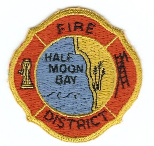 Half Moon Bay Fire District
Thanks to PaulsFirePatches.com for this scan.
Keywords: california