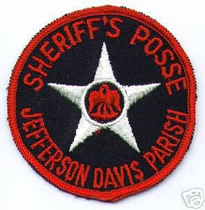 Jefferson Davis Parish Sheriff's Posse (Louisiana)
Thanks to apdsgt for this scan.
Keywords: sheriffs