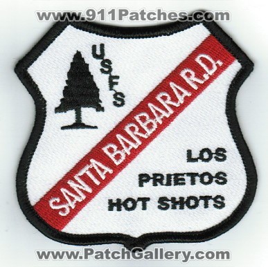Los Prietos Hot Shots Wildland Fire (California)
Thanks to Paul Howard for this scan. 
Keywords: hotshots santa barbara r.d. rd ranger district usfs
