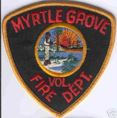 Myrtle Grove Vol Fire Dept
Thanks to Brent Kimberland for this scan.
Keywords: florida volunteer department
