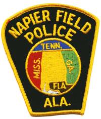 Napier Field Police (Alabama)
Thanks to BensPatchCollection.com for this scan.
