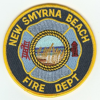New Smyrna Beach Fire Dept
Thanks to PaulsFirePatches.com for this scan.
Keywords: florida department