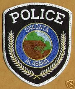 Oneonta Police (Alabama)
Thanks to apdsgt for this scan.
