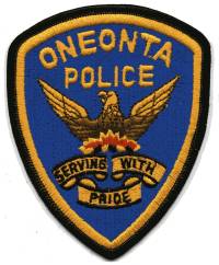 Oneonta Police (Alabama)
Thanks to BensPatchCollection.com for this scan.
