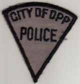 Opp Police
Thanks to BlueLineDesigns.net for this scan.
Keywords: alabama city of