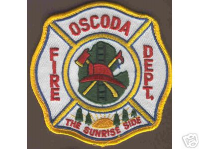 Oscoda Fire Dept
Thanks to Brent Kimberland for this scan.
Keywords: michigan department
