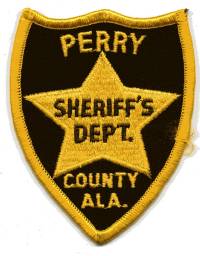 Perry County Sheriff's Dept (Alabama)
Thanks to BensPatchCollection.com for this scan.
Keywords: sheriffs department