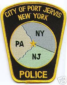 Port Jervis Police (New York)
Thanks to apdsgt for this scan.
Keywords: city of