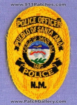 Pueblo of Santa Ana Police Department Officer (New Mexico)
Thanks to apdsgt for this scan.
Keywords: dept. n.m.