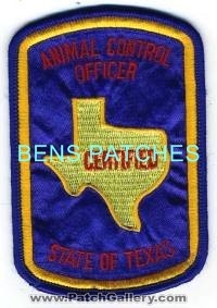 Texas Animal Control Officer Certified (Texas)
Thanks to BensPatchCollection.com for this scan.

