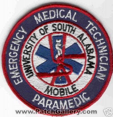 University of South Alabama Paramedic
Thanks to Brent Kimberland for this scan.
Keywords: mobile emergency medical technician emt