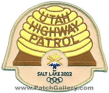Utah Highway Patrol Salt Lake 2002 Olympics (Utah)
Thanks to Alans-Stuff.com for this scan.

