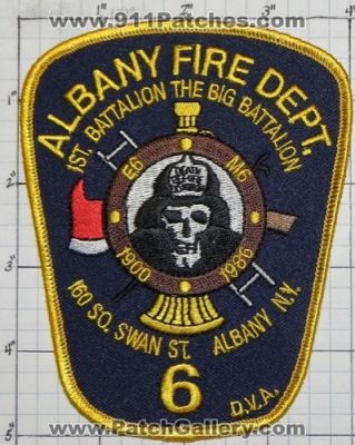 Albany Fire Department 6 (New York)
Thanks to swmpside for this picture.
Keywords: dept. e6 m6 engine medic 160 s. south swan st. street 1st battalion