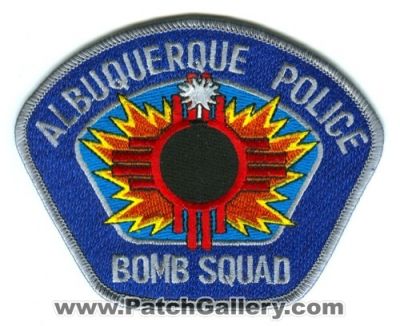 Albuquerque Police Bomb Squad (New Mexico)
Scan By: PatchGallery.com
