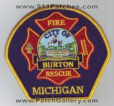 Burton Fire Rescue Department (Michigan)
Thanks to Dave Slade for this scan.
Keywords: dept. city of