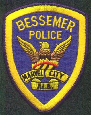 Bessemer Police
Thanks to EmblemAndPatchSales.com for this scan.
Keywords: alabama