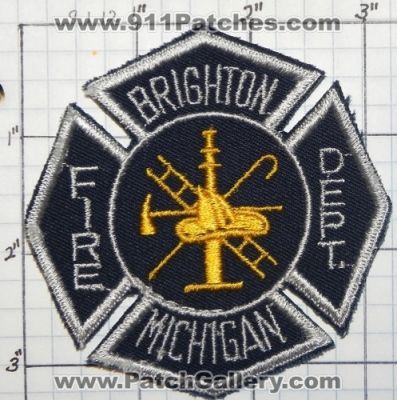 Brighton Fire Department (Michigan)
Thanks to swmpside for this picture.
Keywords: dept.