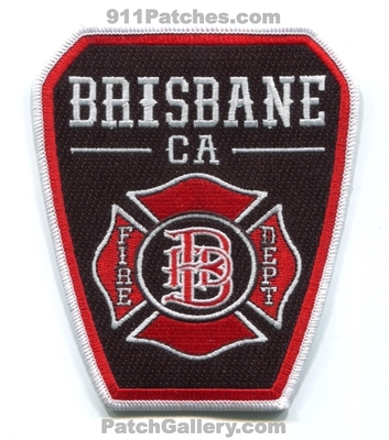 Brisbane Fire Department Patch (California)
Scan By: PatchGallery.com
[b]Patch Made By: 911Patches.com[/b]
Keywords: dept.