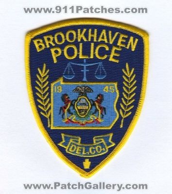 Brookhaven Police Department (Pennsylvania)
Scan By: PatchGallery.com
Keywords: dept. del.co.