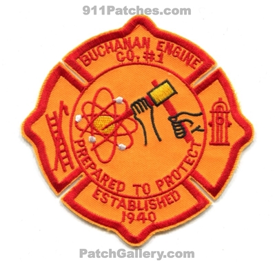 Buchanan Fire Department Engine Company 1 Patch (New York)
Scan By: PatchGallery.com
Keywords: dept. co. number no. #1 prepared to protect established 1940