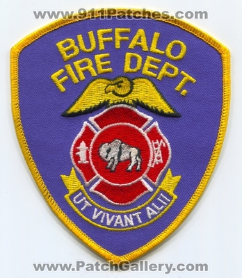 Buffalo Fire Department Patch (New York)
Scan By: PatchGallery.com
Keywords: dept. ut vivant alii