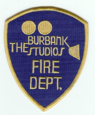 Burbank Studios Fire Dept
Thanks to PaulsFirePatches.com for this scan.
Keywords: california department
